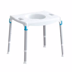 AB-319 Douchekruk en Toiletstoel met Handgrepen - LUX-serie