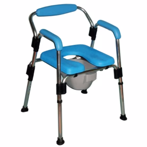 AB-94 Douche- en Toiletstoel met Opvouwbaar Aluminium Frame