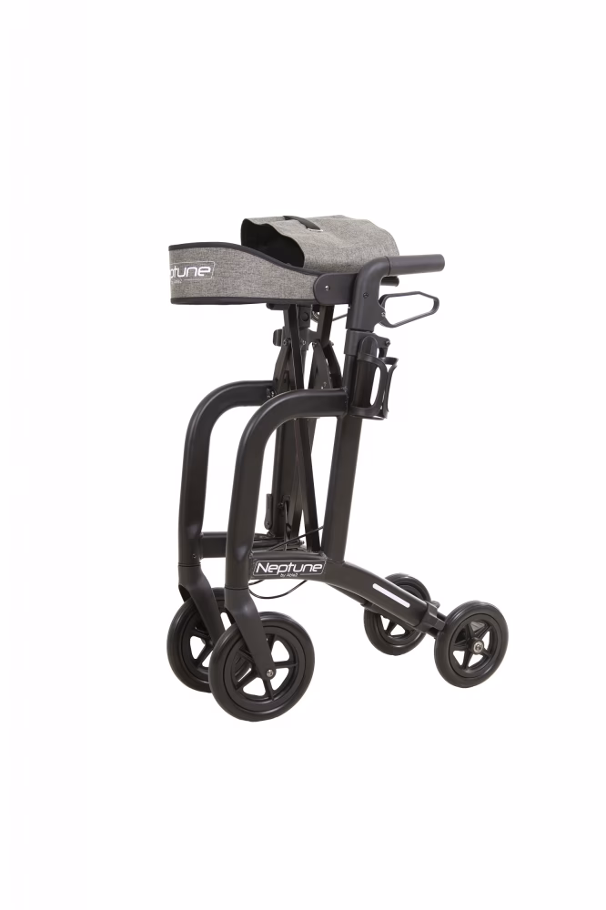 Able2 Neptune rollator - mat-zwart - Afbeelding 5