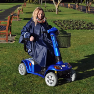 Splash Poncho met mouwen