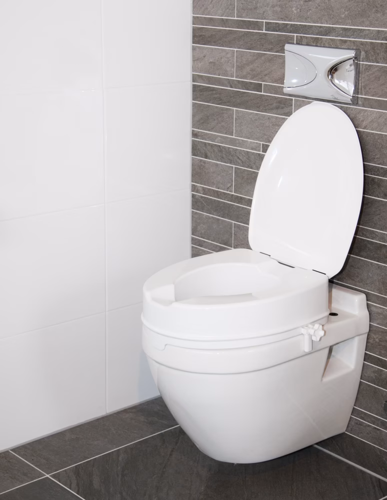Toiletverhoger - 10 cm met deksel - Afbeelding 3
