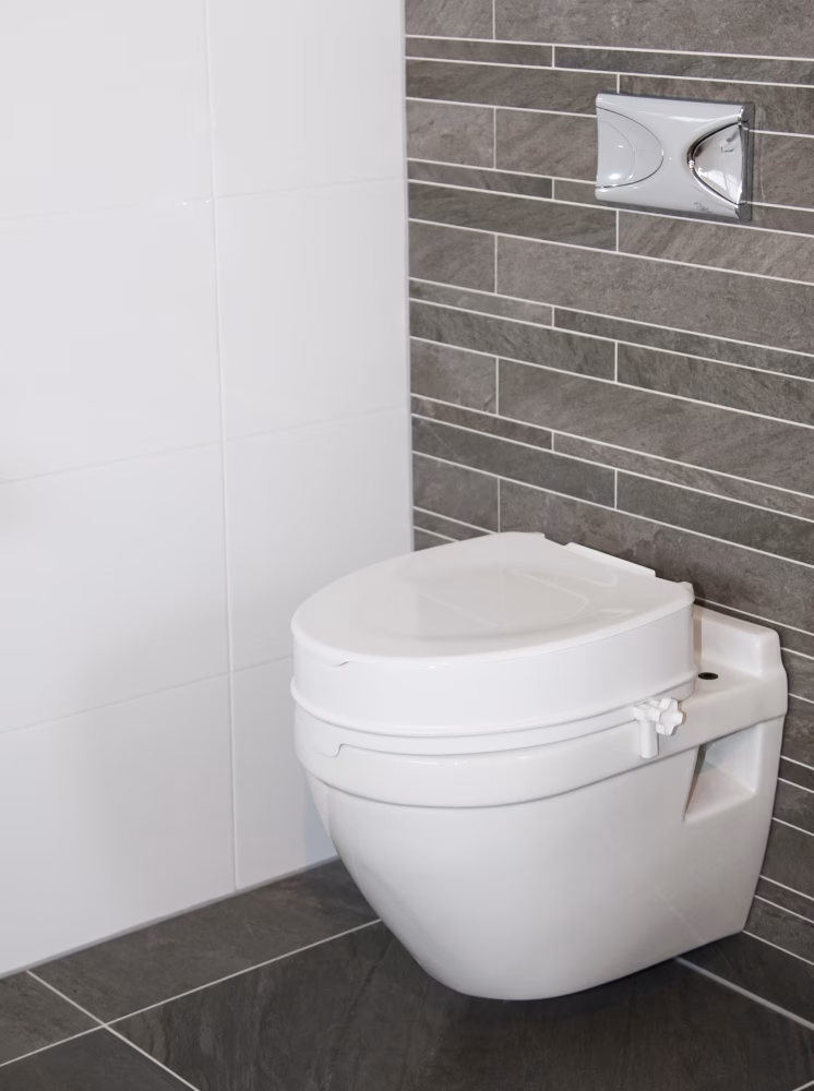 Toiletverhoger - 10 cm met deksel - Afbeelding 4