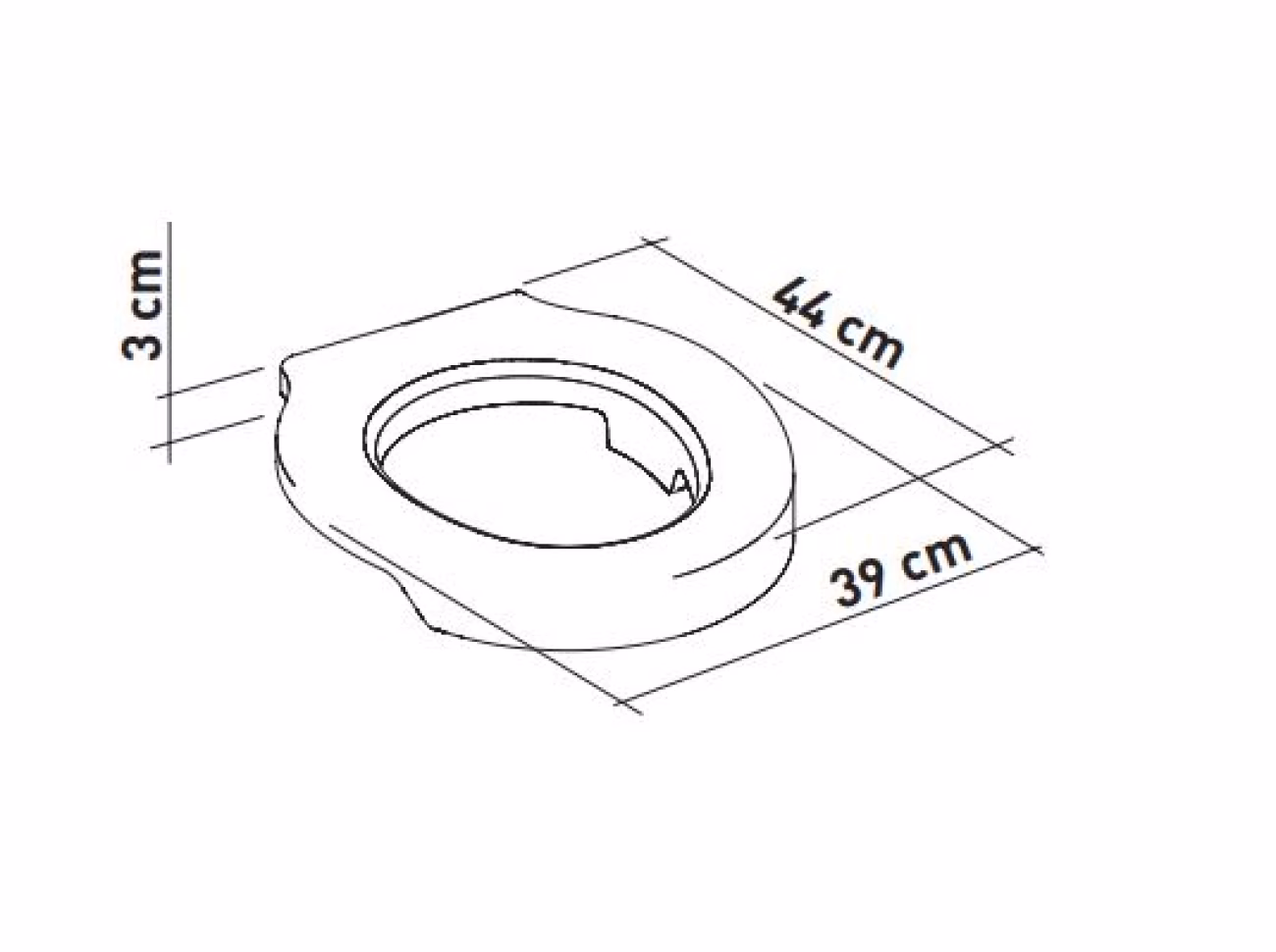 Zachte toiletzitting - Afbeelding 2