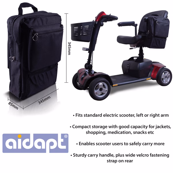 Aidapt Scootmobiel pannier tas - Afbeelding 3