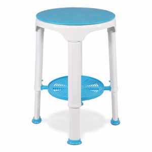 Aidapt Douchekruk met swivel seat en shelf