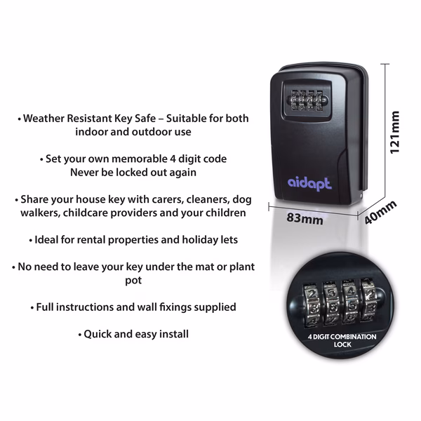 Aidapt Key safe - Afbeelding 2