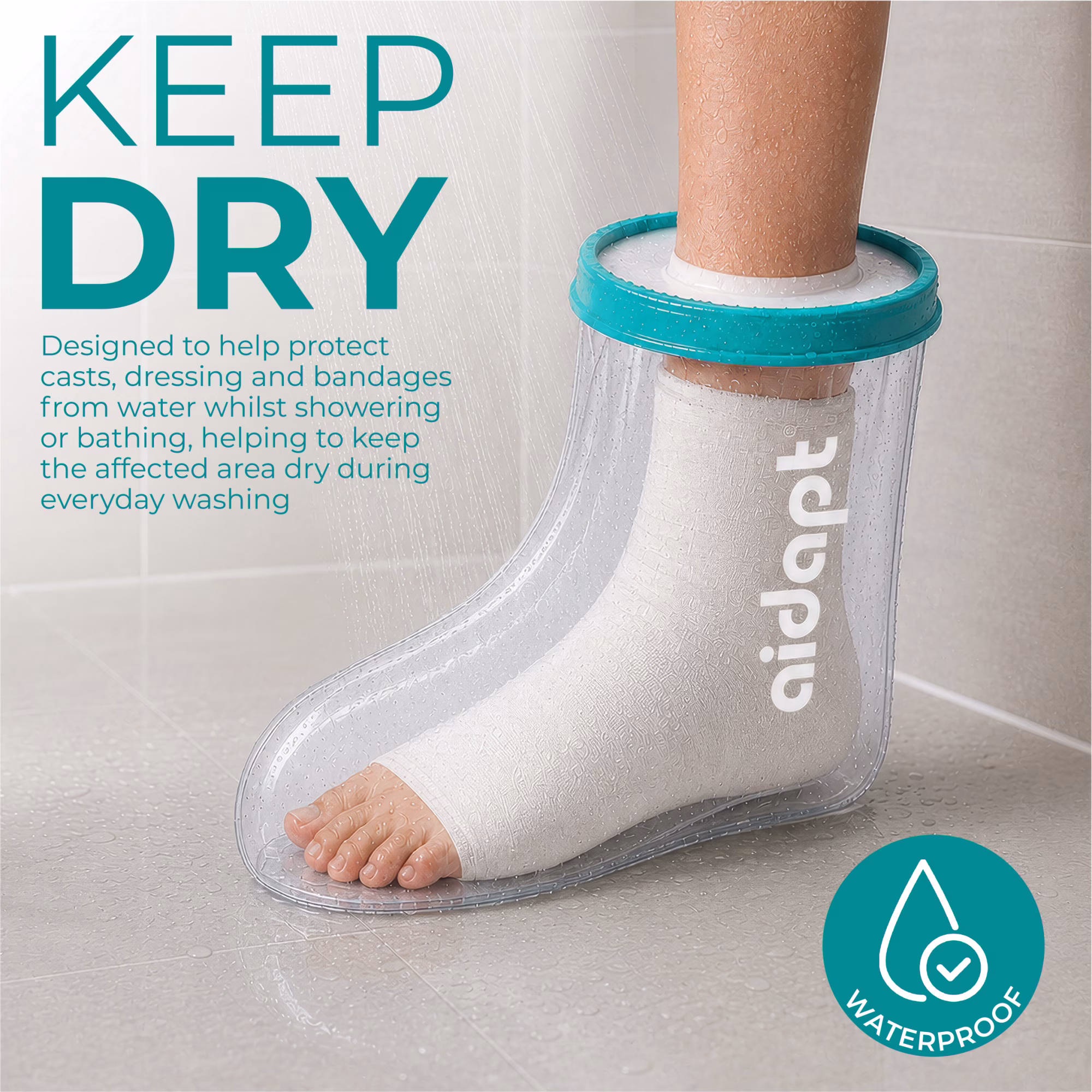 Aidapt Cast protector adult foot - Afbeelding 2
