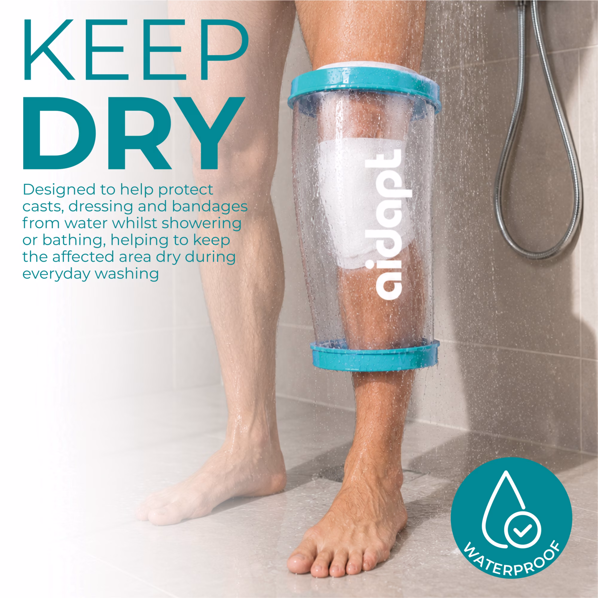 Aidapt Adult knee cast protector - Afbeelding 2