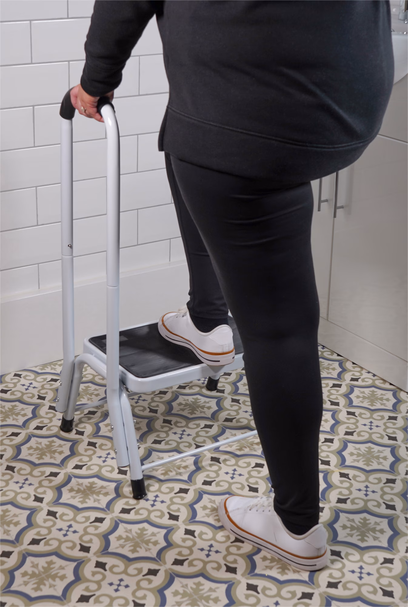 Aidapt Step stool met steunbeugel - Afbeelding 4